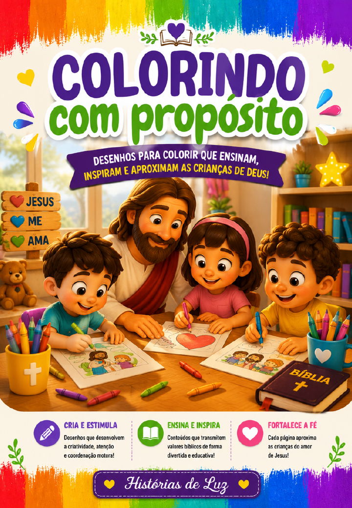 Capa Colorindo com Propósito